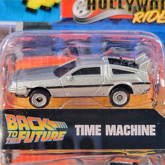 Jada Nano Hollywood Rides Back to the Future Movies DeLorean 3 Mini Die Cast New - Picture 6 of 8